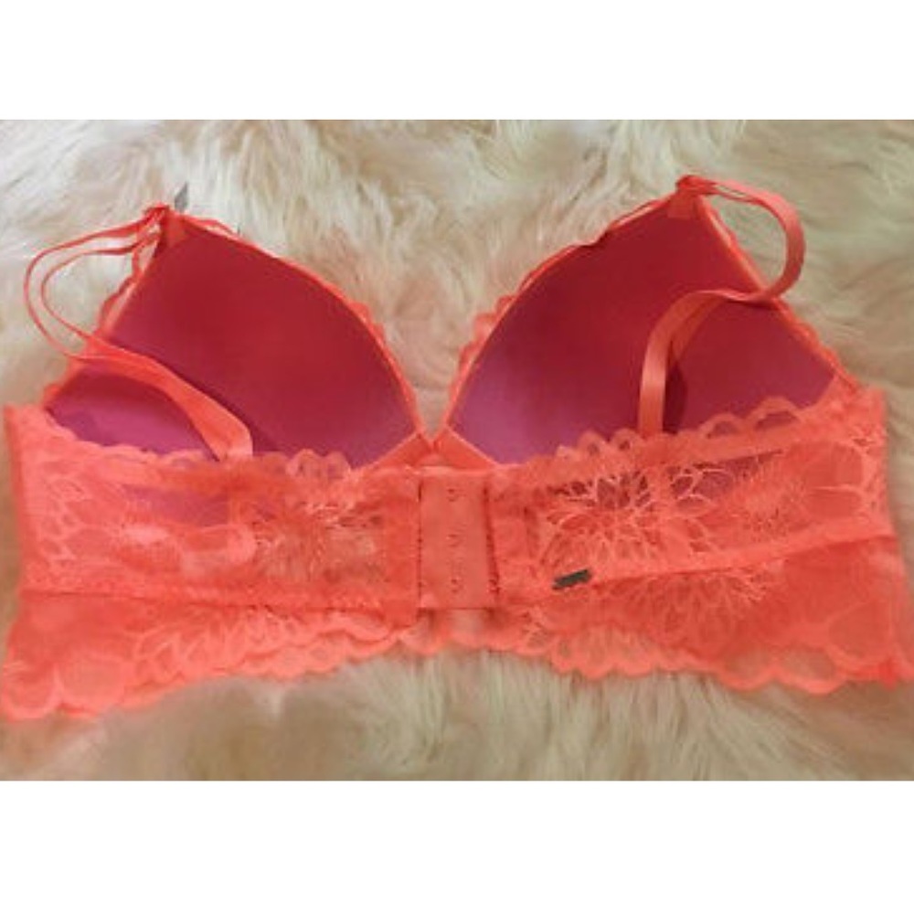 PINK Victoria's Secret Bralette Bra M Padded NWT - Picture 2 of 4
